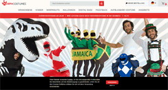 Desktop Screenshot of morphsuitsdeutschland.com
